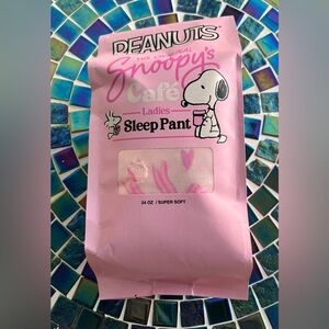 Peanuts “The Original” Snoopy’s  Cafe Ladies Sleep Pants.